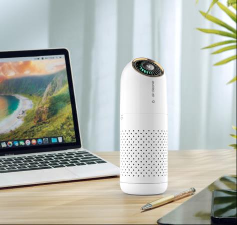 Mobile UVC LED Air Purifier and Disinfector